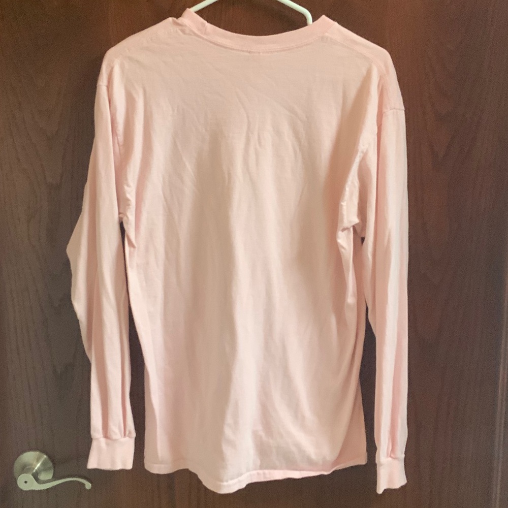 Light Pink “Tell your dog I said hi” Long Sleeve Tee - Picture 5 of 5